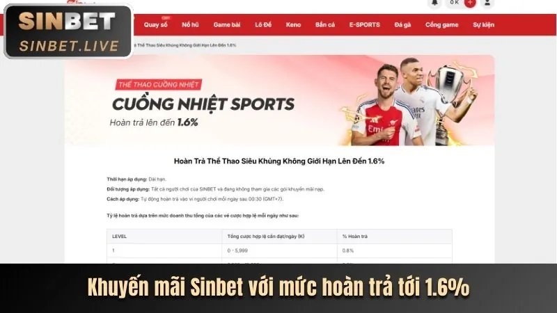 Hình ảnh tổng quan các môn thể thao phổ biến trên nền tảng bj38